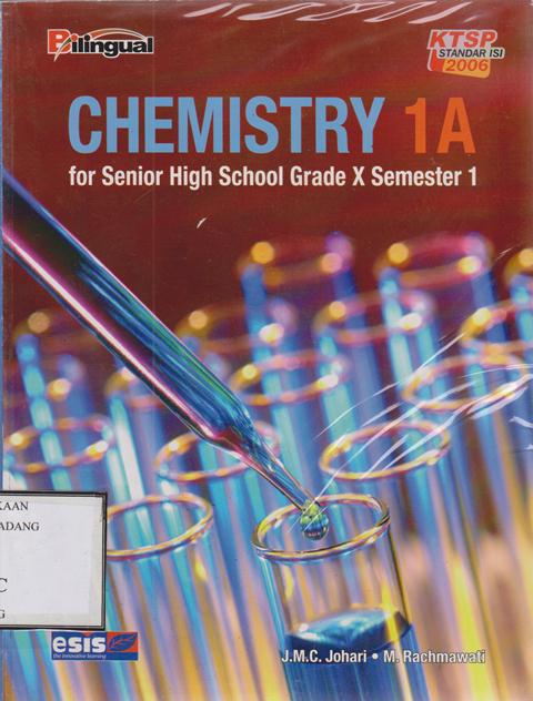 Chemistry  1 A